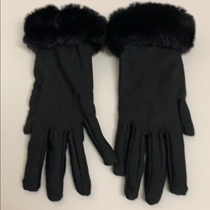 Black EZ touch screen gloves